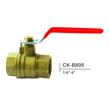 Valve à billes en laiton CK-B895 1/4 &quot;-4&quot; 600wog