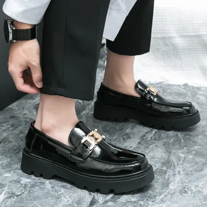 2025 Men's Casual Leather Shoes & Big Size Business Dress Shoes