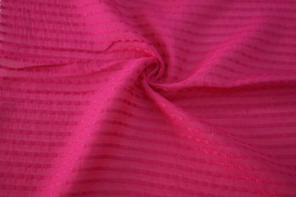 Rayon Polyester Stripe Dobby Fabric
