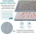Cuscinetto riscaldante Sunbeam, tappetino riscaldante ultramorbido con controllo preciso della temperatura e spegnimento automatico, allevia efficacemente il dolore