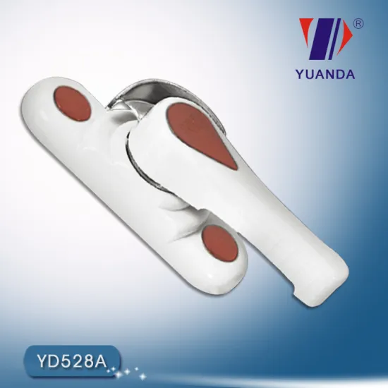 Sliding window crescent lock plastic window lock