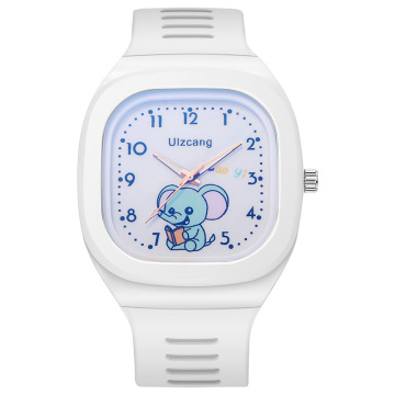 Orologi in plastica animale da cartone animato all'ingrosso per donne, studenti e bambini - Waterproof Glow Quartz Orologi