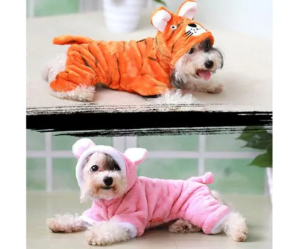 Autumn and winter four-legged dog clothes