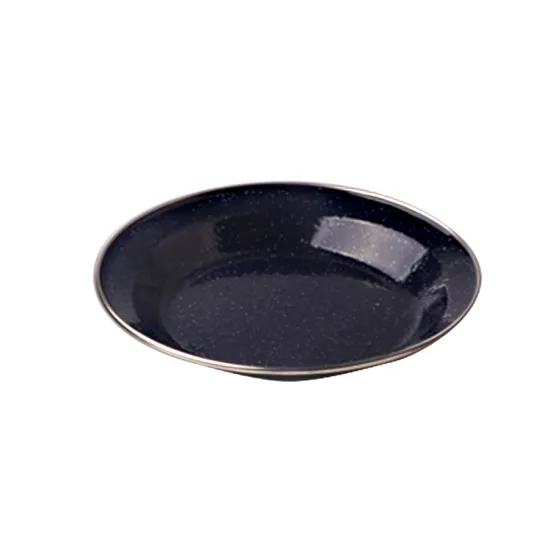 Enamel Metal Dinner Plate