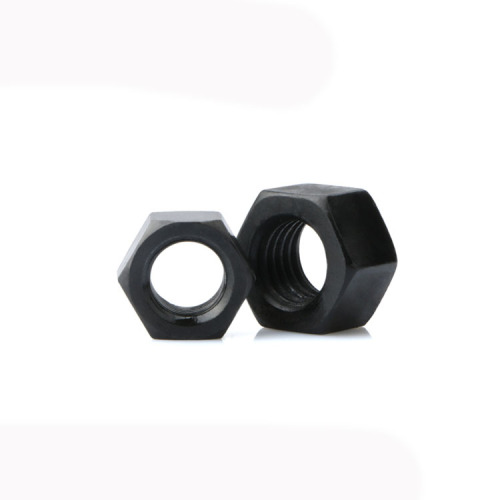 Black ASTM A194 2H Heavy hex nut