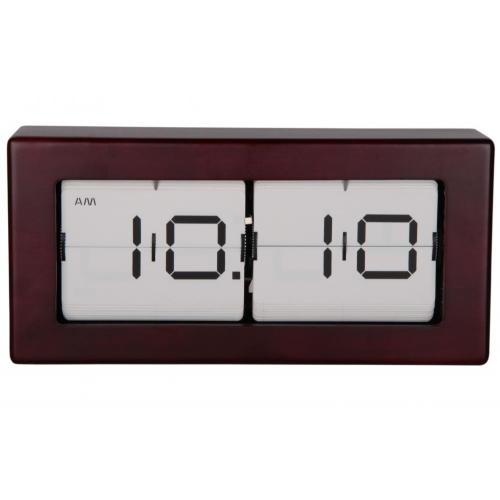 Unique Big Wooden Box Flip Clock