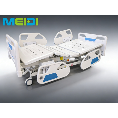 Hot Sale 3 Function Electric Nursing Bed with Various Styles and Multi Color Headboards and Rails