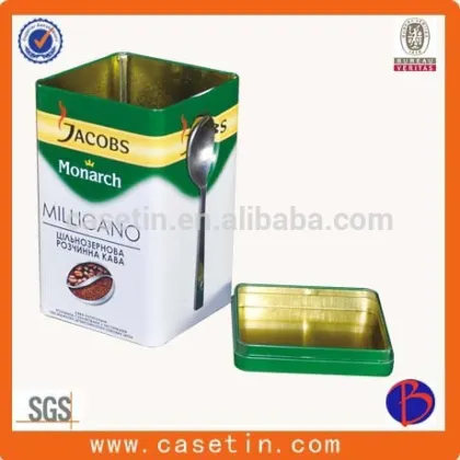 yellow tea canister , square tea tin canisters , tea canister