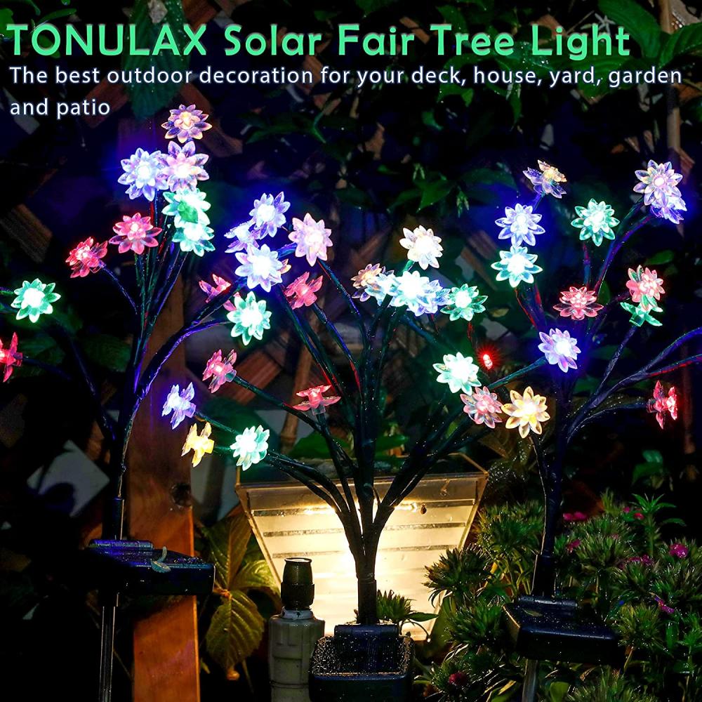 Newest Solar Powered Landscape Tree Lights