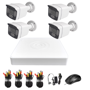 IP67 Waterproof 2MP 4CH Full HD Bullet Camera XVR Kit