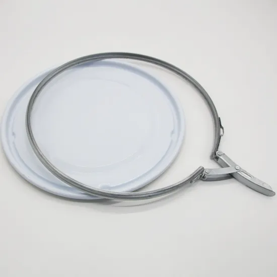 Tinplate fully sealed bucket lock ring lid