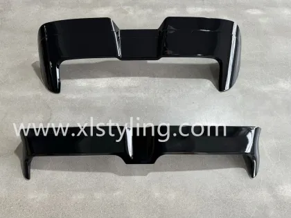 Oettinger Spoiler for Volkswagen Polo 2011-2018 and Golf 2020+ (MK8) TSI - Glossy Black Car Accessory