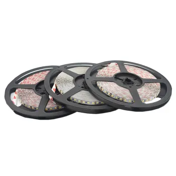 Flexible Cabinet Led Lighting Strips Length Customized 60 /120 Leds/m High Brightness Smd2835 5050 Dc12v 8mm 10mm Soft Linear