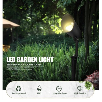 Alta qualidade 6W spike light spot lights paisagem