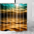 waterproof clear shower curtain