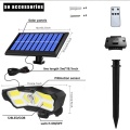 Lampu solar wayarles 128cob