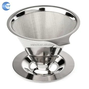 Hot Sale Reusable Stainless Steel Coffee Filters