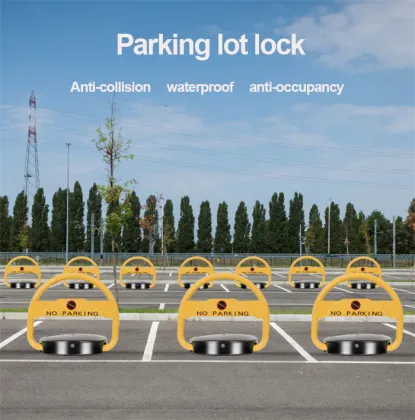 Wireless Parking Lock for Secure Car Space Reservation