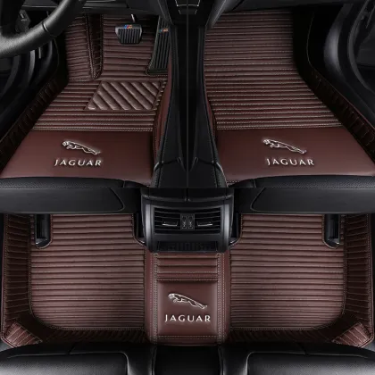 5D Leather Car Foot Mats Floor Mats for Jaguar All Models