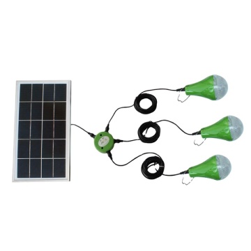 Low-Cost Indoor Solar-Powered LED Room Light Designs