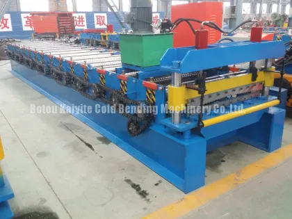 Wave Profile Corrugation Roll Forming Machine