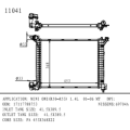 Radiator for BMW MINI ONE(R50-R53) 1.4L OEM 10117632080