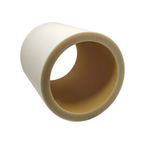 Tube de nylon MC cast naturel avec résistance abrasive