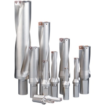 High Speed Indexable Carbide Milling Drill Bit with WCMT/WCMX/SPMG Inserts for U-Drill 2D/3D/4D/5D