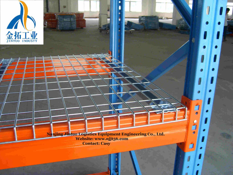 Galvanized Steel Wire Mesh Decking for Warehouse Pallet Rack