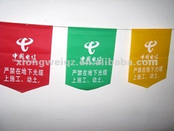 bunting flag for advertising