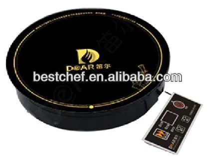 Drop-in round Induction cooker Wire control button