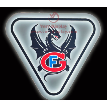 Wall-mounted Sport Team Logo Lighting Sign