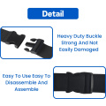Senior Black Quick Release Buckle Gait Belt