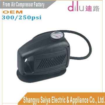 mini Car air compressor,300/250PSI air pump, air inflator,16mm cylinders air compressor