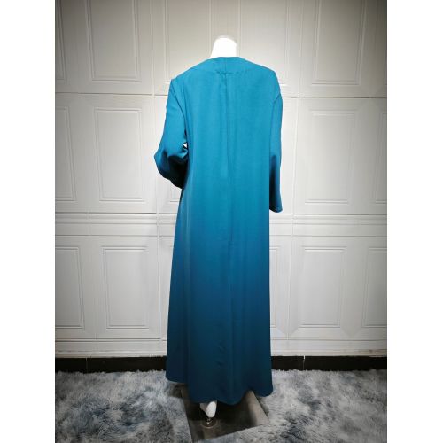 Qurxinta ubaxa qurxoon ee Furan Kimono Abaya