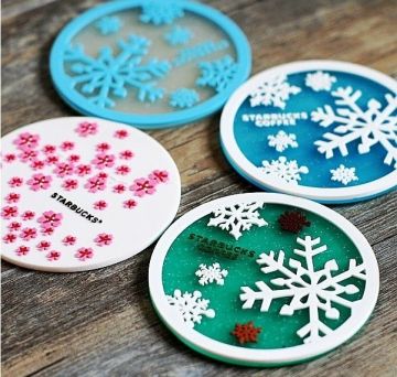 Nontoxic Silicone Coasters Durable Customized For Cup
