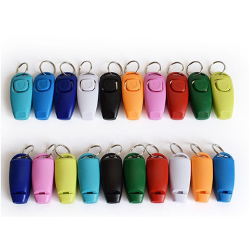 Multi-couleurs Nouveau arrivée Dog Training Whistle &amp; Clicker Toy