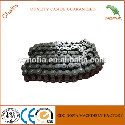 Transmission conveyor chain simlex or double row short pitch precision roller chains