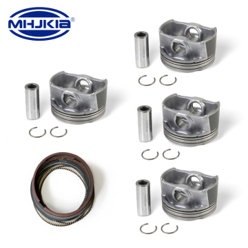 MHJKIA Engine Piston With Ring Kit 23040-2J110 For Hyundai Elantra Tucson Kona ﻿