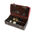 Luxury Leather Red Wine Packaging Box