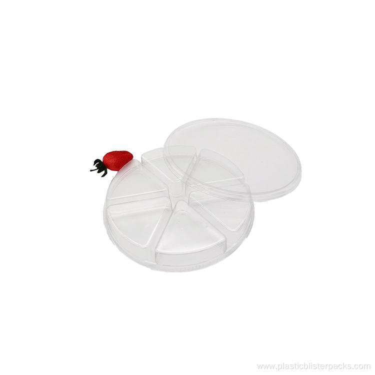 Thermoforming Round Nuts Plastic Blister Packaging Tray