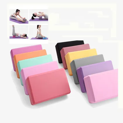 Yugland Eco-Friendly Custom LOGO EVA Foam Yoga Blocks: High Density Yoga Foam Block
