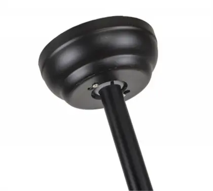 Home suspended led tricolor lighting ceiling fan