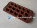 Moule de forme chocolat coeur silicone, moule puddting, bonbons moule, moule de glace