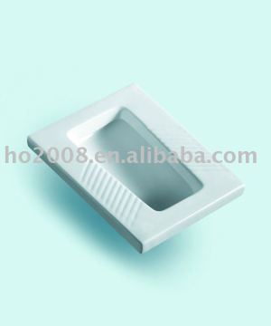 Bathroom Ceramic Squatting Pan Toilet WC HS-6002C