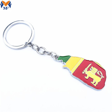 Metal Craft Oem Enamel Pin Keychain