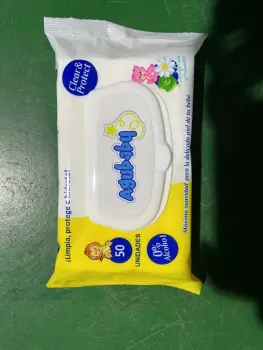 Natural Disposable Unscented Sensitive Baby Wipes