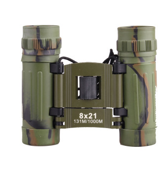 Compact High-Power Outdoor Telescope Toy Binoculars - 8x21mm Portable