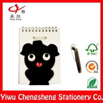 bounded spiral custom cute notebook