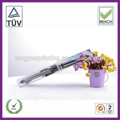 clear shampoo packaging box